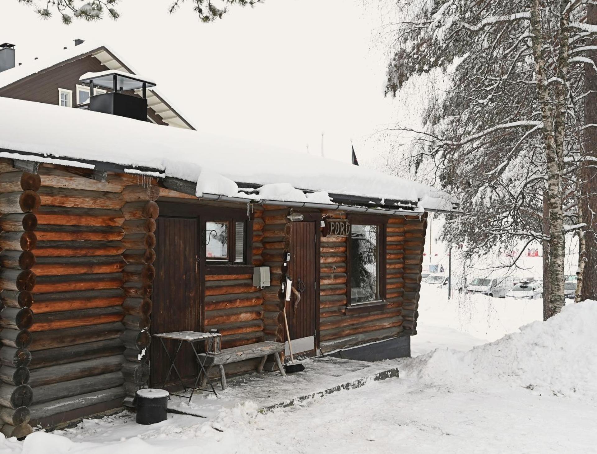 Classic Log Cabin Ski-In Ski-Out レヴィ エクステリア 写真