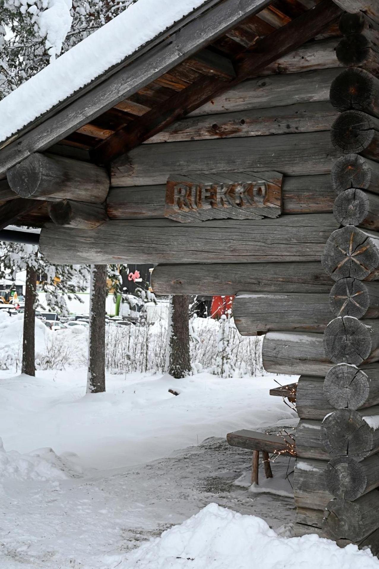 Classic Log Cabin Ski-In Ski-Out レヴィ エクステリア 写真