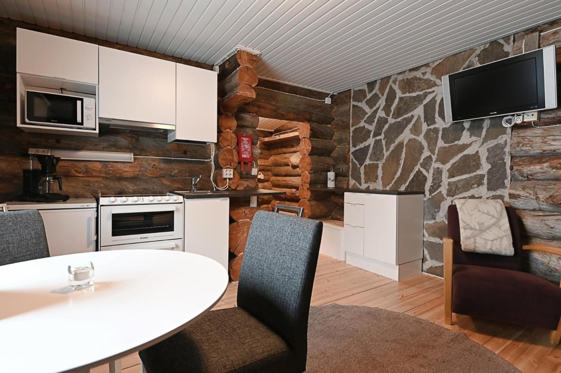 Classic Log Cabin Ski-In Ski-Out レヴィ 部屋 写真