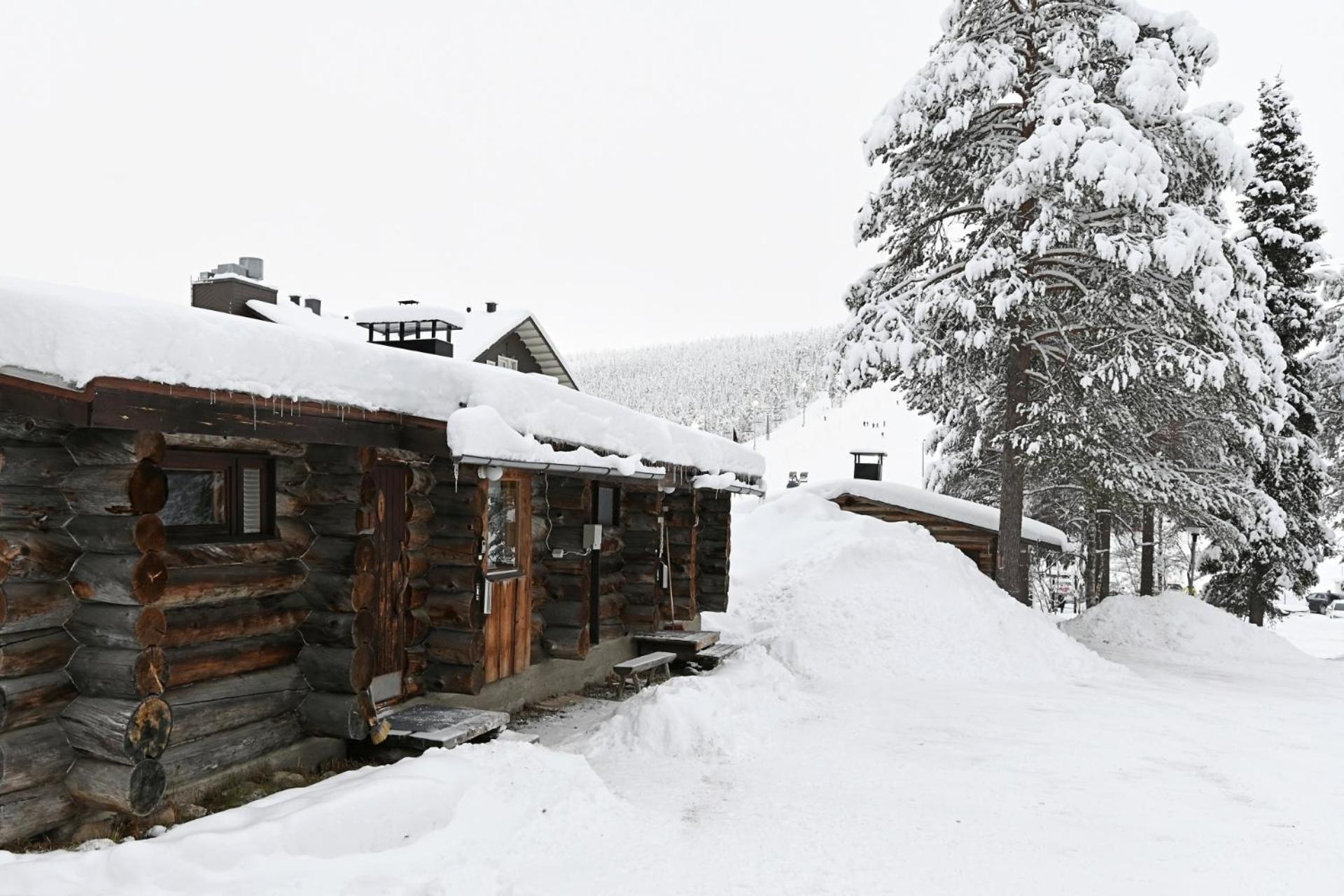 Classic Log Cabin Ski-In Ski-Out レヴィ 部屋 写真